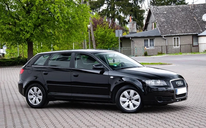 Audi A3 cena 21900 przebieg: 230000, rok produkcji 2007 z Goniądz małe 562